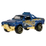 Hot Wheels 58th Anniversary Pearl & Chrome 2026 Blue-Gold Subaru Brat Diecast Car - Image 2