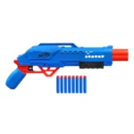 Nerf Alpha Strike Big Cat Db-2 Blaster,Double-Barrel Blasting, Fires 2 Darts in A Row,Includes 8 Official Nerf Elite Darts,Multicolor - Image 6