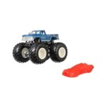 Hot Wheels 1:64 Scale Bigfoot Monster Trucks Diecast Truck with Crushable Car for Ages 3+ (JKJ94) - Image 2