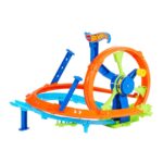 Hot Wheels Rapid Launch & Loop Playset With 1:64 Scale Die-Cast Toy Car, Crash & Track Set for Kids Ages 3 Years & Up - Image 6