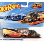 Hot Wheels Track Fleet Hype Hauler Truck for Ages 3 Years and Up