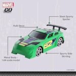 Marvel Go 1:64 Diecast Hulk Battle SUV Toy Car for Collection for Ages 3 years and up - Image 3