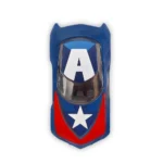Marvel Go 1:64 Diecast Captain America Rapid Racer Toy Car For Collection For Ages 3 Years And Up - Image 4