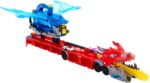 Hot Wheels City Ultimate Double Dragon Transporter Track Set Including Two Diecast Cars for Kids Ages 4 Years & Up - Image 3