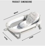 Foldable Baby Bath Tub with Digital Temperature Display - Image 5