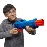 Nerf Alpha Strike Big Cat Db-2 Blaster,Double-Barrel Blasting, Fires 2 Darts in A Row,Includes 8 Official Nerf Elite Darts,Multicolor - Image 3