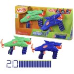 Nerf Wild Wolfpack - 2 Easy Play Blasters With Wolf Designs, 20 Elite Darts, Wolf Toys For 6 Year Old Boys & Girls, Outdoor Toys - Image 7
