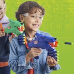 Nerf Wild Wolfpack - 2 Easy Play Blasters With Wolf Designs, 20 Elite Darts, Wolf Toys For 6 Year Old Boys & Girls, Outdoor Toys - Image 4