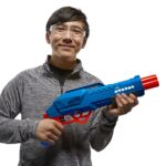 Nerf Alpha Strike Big Cat Db-2 Blaster,Double-Barrel Blasting, Fires 2 Darts in A Row,Includes 8 Official Nerf Elite Darts,Multicolor - Image 4