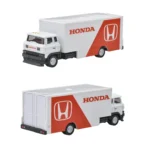 Hot Wheels Premium Honda Series Display Set Pack With 1:64 Scale Cars & 1:64 Scale Team Transport Vehicle including Metal Chassis & Real Riders Tires for Collectors - Image 5