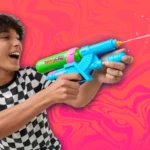 Nerf Super Soaker XP35 Water Blaster, Air Pressurized System, 9 Fluid Ounce Tank, Water Toys - Pichkari for Outdoor Water Games, Branded Toy Pichkari for Holi Festival, Kids 6+ - Image 3