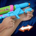 Nerf Super Soaker XP35 Water Blaster, Air Pressurized System, 9 Fluid Ounce Tank, Water Toys - Pichkari for Outdoor Water Games, Branded Toy Pichkari for Holi Festival, Kids 6+ - Image 4