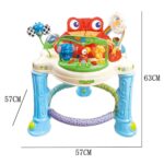 3-in-1 Musical Baby Walker with Activity Center - Image 2