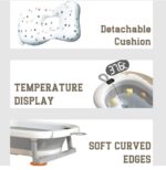 Foldable Baby Bath Tub with Digital Temperature Display - Image 4