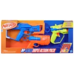 Nerf N Series Triple Action Pack, 3 Blasters, 12 N1 Darts Compatible Only with N Series Blasters, Outdoor Games for Kids, Ages 8+ - Image 5
