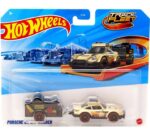 Hot Wheels Track Fleet Porsche 911 Off Roader Truck for Ages 3 Years and Up