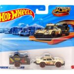 Hot Wheels Track Fleet Porsche 911 Off Roader Truck for Ages 3 Years and Up