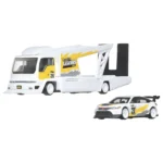 Hot Wheels Car Culture Team Transport Legend 24 Honda Civic Type R 1:64 Scale Car & Transport Vehicle for Race Fans & Toy Car Collectors - Image 2