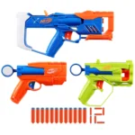 Nerf N Series Triple Action Pack, 3 Blasters, 12 N1 Darts Compatible Only with N Series Blasters, Outdoor Games for Kids, Ages 8+ - Image 6