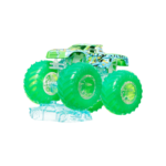 Hot Wheels Monster Trucks Power Smashers 1:64 Scale die cast Gunkster, Includes Crushed Car for Ages 3 Years & Up - Image 3