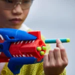 Nerf Dinosquad Terrodak, 4 Dart Blasting, Dart Storage, 12 Nerf Elite Darts, Dinosaur Design, Toy Foam Nerf Blaster for Kids Outdoor Games,Multicolor - Image 4