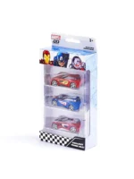 Marvel Go 1:64 Diecast Iron Man, Captain America and Ant-Man 3-Pack Rapid Racer Toy Car For Collection For Ages 3 Years And Up - Image 3