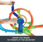 Hot Wheels Rapid Launch & Loop Playset With 1:64 Scale Die-Cast Toy Car, Crash & Track Set for Kids Ages 3 Years & Up - Image 3
