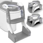 3 in 1 Baby Potty Ladder Seat with Step Stool & Toilet Trainer - Image 2