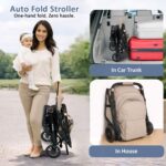 Aire Compact & Lightweight Baby Stroller with One-Hand Fold & Mosquito Net - Image 3
