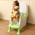 Baby Potty Training Ladder Seat with Anti-Slip Steps & Safety Handles - Image 4