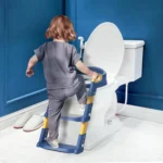 Multifunctional Baby Potty Ladder Seat with Adjustable Steps & Cushion - Image 4
