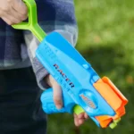Nerf Elite Junior Racer Easy Play Dart Blaster, 4 Nerf Elite Darts, Nerf Blaster Outdoor Toys for 6 Year Old Boys & Girls - Image 5