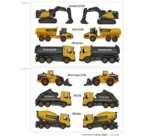 Majorette Volvo Construction 3 Car Pack - Design & Style May Vary, Only 1 Pack Included - Image 5