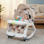 4in1 Baby Rocker Toddler with Musical Food Tray/Tyres Stoller - Image 4