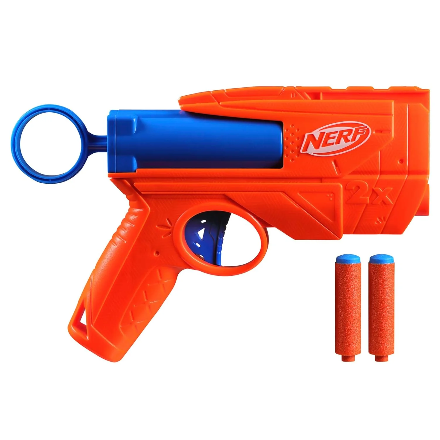 71rd2nJhvkL._SL1500 Nerf N Series Ward Foam Dart Blaster, 2 N1 Darts Compatible Only with N Series Blasters, Kids Outdoor Games, Ages 8+ - Image 1