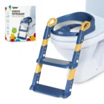 Multifunctional Baby Potty Ladder Seat with Adjustable Steps & Cushion - Image 2
