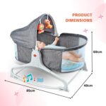 BABY 2 IN 1 BASSINET & BABY GYM - Image 2