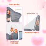 BABY 2 IN 1 BASSINET & BABY GYM - Image 4