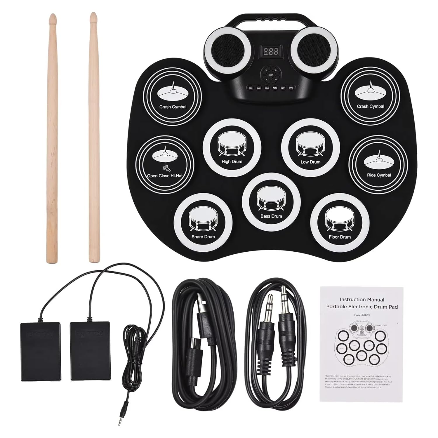71xponeQAoL._SL1500_ Digital Electronics 9Pad Drum - Image 1