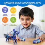 2in1 Dinosaur Transforming Toy Car for Kids - Image 7