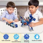 2in1 Dinosaur Transforming Toy Car for Kids - Image 6