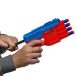 Nerf Alpha Strike Claw Qs-4 Blaster with 4 Official Nerf Elite Foam Darts for Kids Ages 8 Years and Up - Image 3