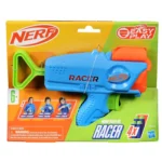 Nerf Elite Junior Racer Easy Play Dart Blaster, 4 Nerf Elite Darts, Nerf Blaster Outdoor Toys for 6 Year Old Boys & Girls - Image 7