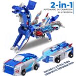 2in1 Dinosaur Transforming Toy Car for Kids