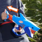 Nerf Junior Wild Sharkfire, Easy Play Dart Blaster, 8 Nerf Elite Darts, Nerf Blaster Shark Toys for 6 Year Old Boys & Girls, Outdoor Toys - Image 4