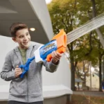 Nerf Super Soaker Rainstorm Water Blaster for Holi - Easy Fill and Blast - Large 650Ml Water Tank - for Drenching Water Blast Games On Holi Festival, Branded Toy Pichkari for Kids 6+ - Image 4