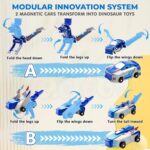 2in1 Dinosaur Transforming Toy Car for Kids - Image 4