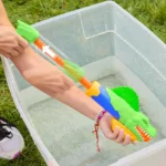 Nerf Super Soaker DinoSquad Dino Splashers 2 Water Blasters for Holi - Set of 2 Pichkari - Pichkari for Outdoor Water Games On Holi Festival, Branded Toy Pichkari for Kids 6+ - Image 3