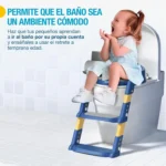 Multifunctional Baby Potty Ladder Seat with Adjustable Steps & Cushion - Image 9