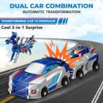 2in1 Dinosaur Transforming Toy Car for Kids - Image 5